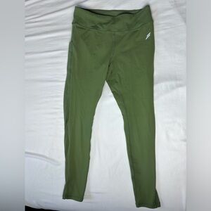 Do you even olive green leggings with pockets